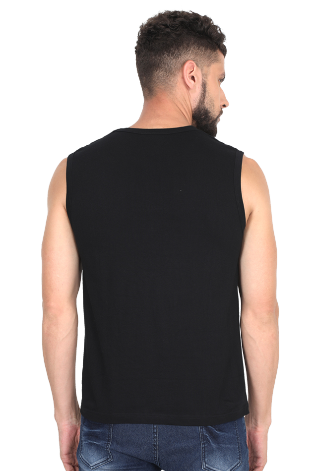 LFT HVY SHT Printed Sleeveless T-Shirt for Active Lifestyles