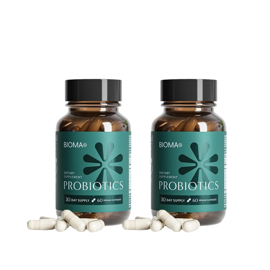 BIOMA Probiotics – Advanced Digestive & Gut Health Support for Men & Women (Pack of 2)