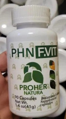 PROHER NATURA PHN Figure F VIT – 100% Natural Fat Burner (90 Capsules)