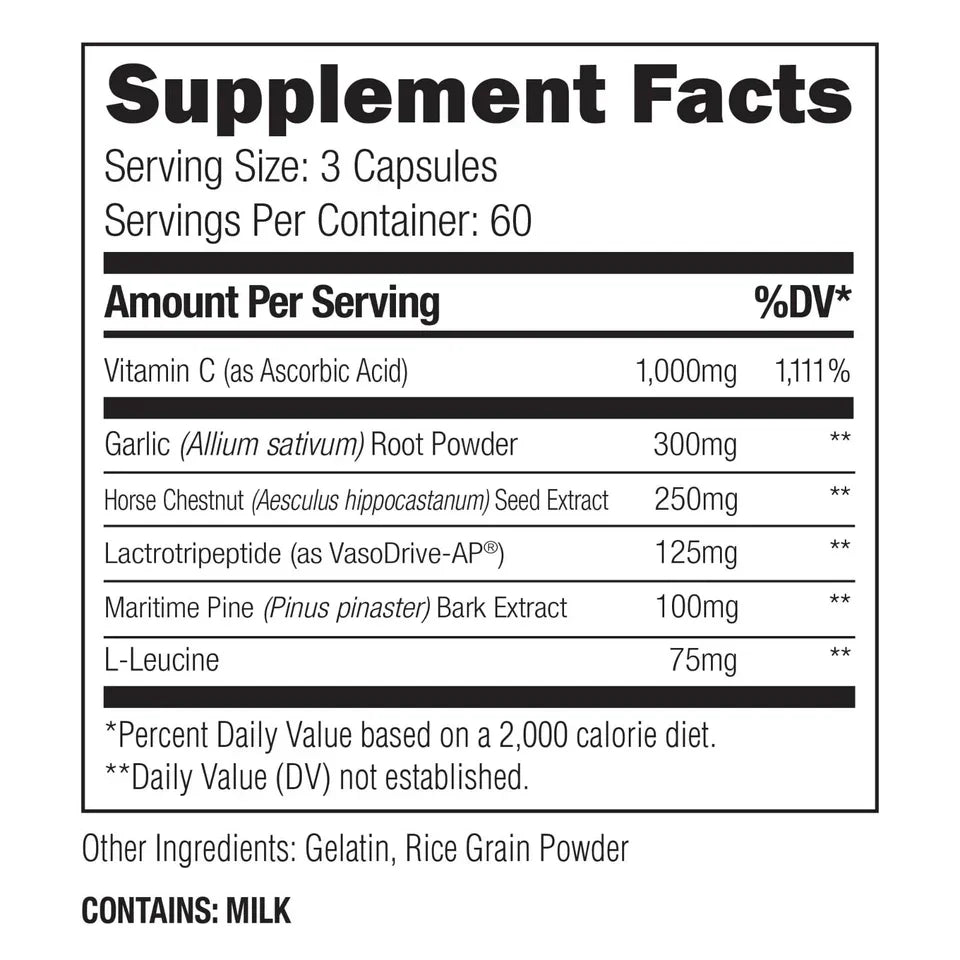 UMZU Redwood – Nitric Oxide & Advanced Circulatory Support Formula (Pack of 2)