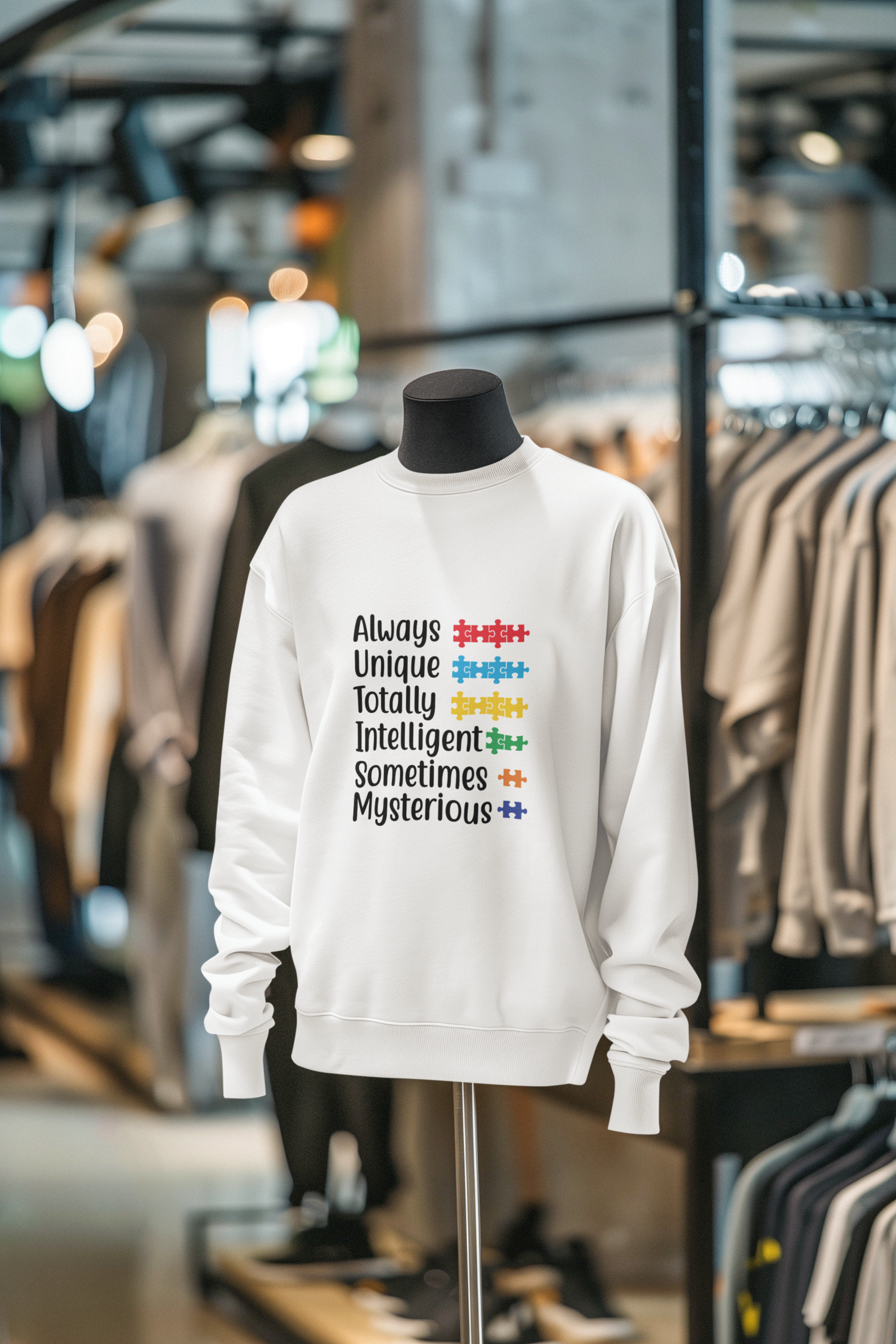 Always Unique Unisex Printed Sweatshirt